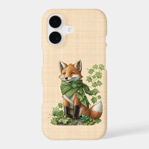 Saint-Patrick - Lucky and cute fox