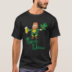 Saint Patrick Magically Delicious Shamrock Beer Dr T-Shirt