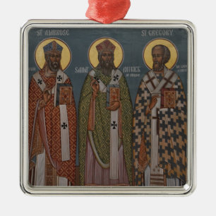 Saint Patrick Metal Ornament