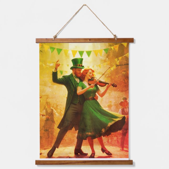 Saint Patrick´s Dance Hanging Tapestry (Front)