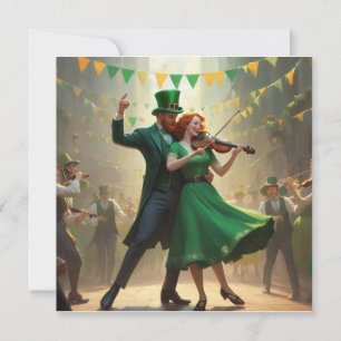 Saint Patrick´s Dance Invitation