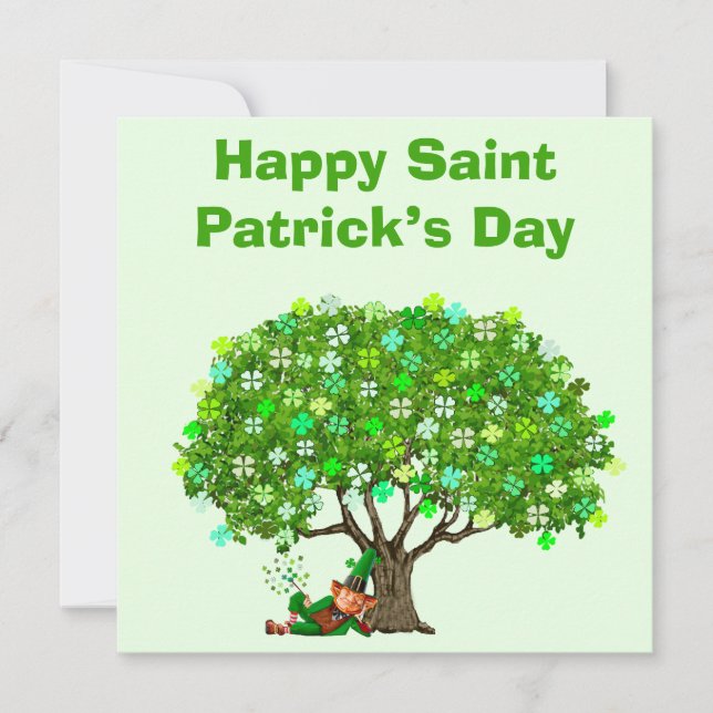 Saint Patrick’s Day Card (Front)