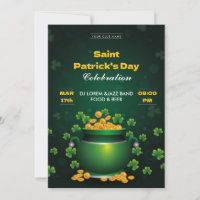 Saint Patrick’s Day Celebration Party Invitation