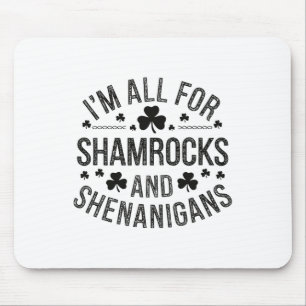Saint Patricks Celebration Outfits Green Irish Ide Mouse Pad