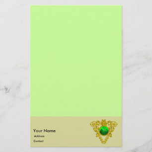 SAINT PATRICK'S CELTIC HEART,SHAMROCK STATIONERY