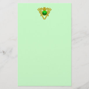 SAINT PATRICK'S CELTIC HEART,SHAMROCK STATIONERY