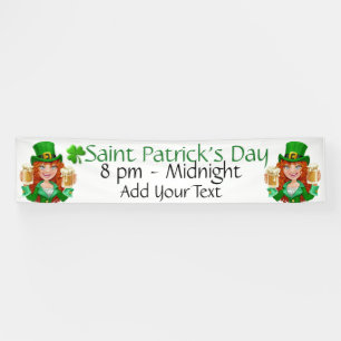 Saint Patrick's Day Banner