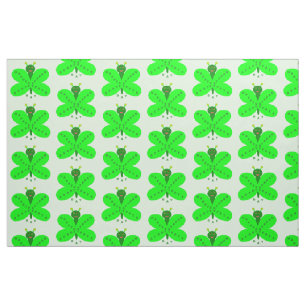 Saint Patrick's Day Butterfly Craft Fabric