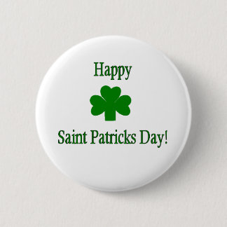 Saint Patricks Day Button