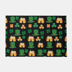 Saint patrick's day celtic, irish funny pattern doormat