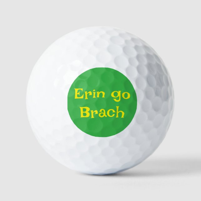 Saint Patrick's Day chip Golf Balls (Front)