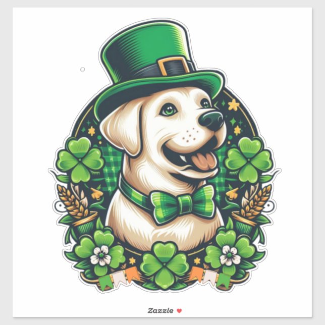 Saint Patrick's Day Cute Dog (Sheet)