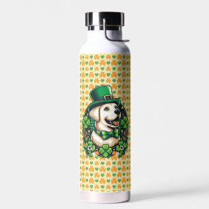 Saint Patrick's Day Cute Dog Water Bottle