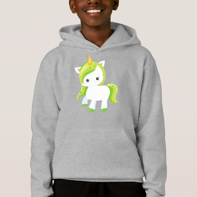 Saint Patrick's Day, Cute Unicorn, Magical Unicorn (Front)