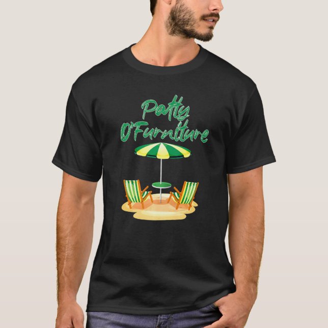 Saint Patricks Day Furniture Mens Womens T-Shirt (Front)