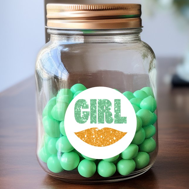 Saint Patrick's Day Gender Reveal Stickers (Girl) (Creator Uploaded)