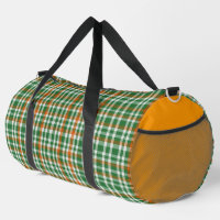  Saint Patrick's day Ireland Flag coloured gingham
