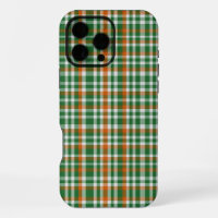 Saint Patrick's day Ireland Flag coloured gingham