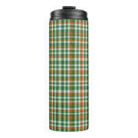 Saint Patrick's day Ireland Flag coloured gingham