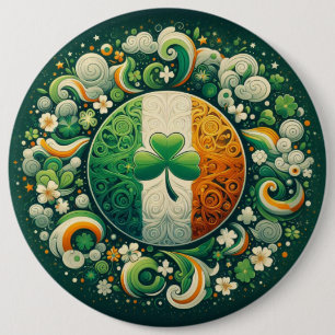 Saint Patrick's day/Ireland/Irish 6 Cm Round Badge