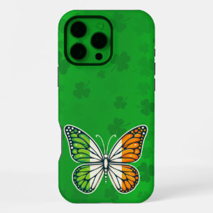 Saint Patrick's Day Irish butterfly iPhone 16 Pro Max Case