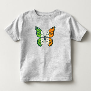 Saint Patrick's Day Irish butterfly Toddler T-Shirt