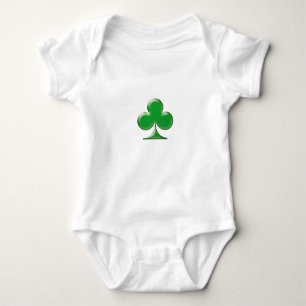 Saint Patrick's Day Irish Green Clover Shamrock Baby Bodysuit