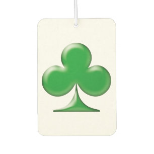 Saint Patrick's Day Irish Green Clover Shamrock Car Air Freshener