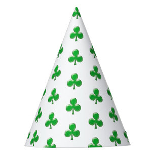 Saint Patrick's Day Irish Green Clover Shamrock Party Hat