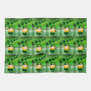 Saint Patrick's Day Kitchen Hand Towel