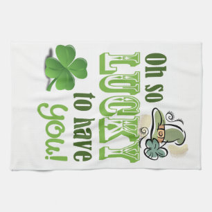 Saint Patrick's Day Kitchen Hand Towel