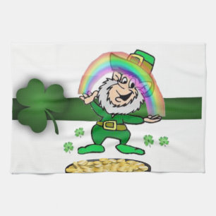 Saint Patrick's Day Kitchen Hand Towel