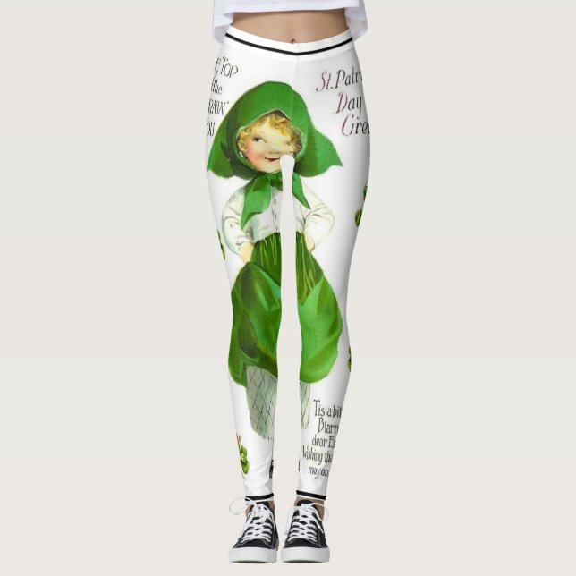 Saint Patrick's Day Leggings (Front)