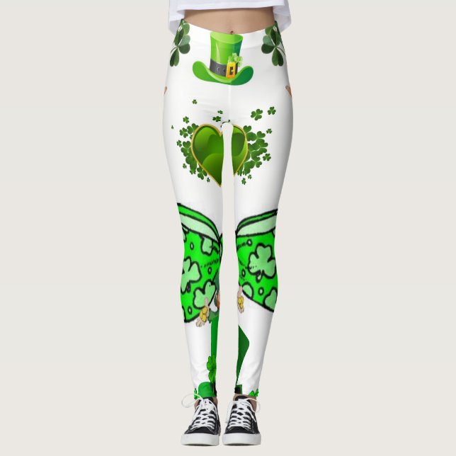 Saint Patrick's Day Leggings (Front)