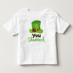 Saint Patrick's Day, Leprechaun Hat, You Shamrock Toddler T-Shirt