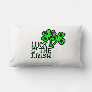 Saint Patrick's Day Luck of the Irish American MoJ Lumbar Cushion