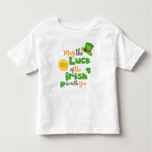 Saint Patrick's Day, Luck Of The Irish, Clovers Toddler T-Shirt