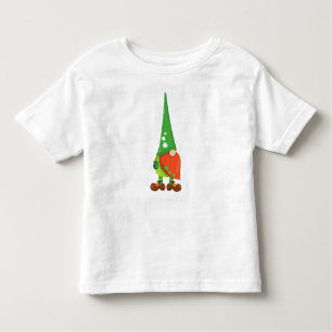 Saint Patrick's Day, Lucky Clovers, Cute Gnome Toddler T-Shirt