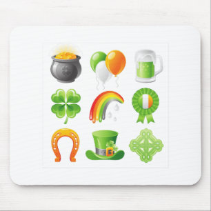 saint patricks day mouse pad