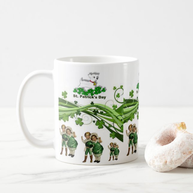 Saint Patrick's Day Mug (With Donut)