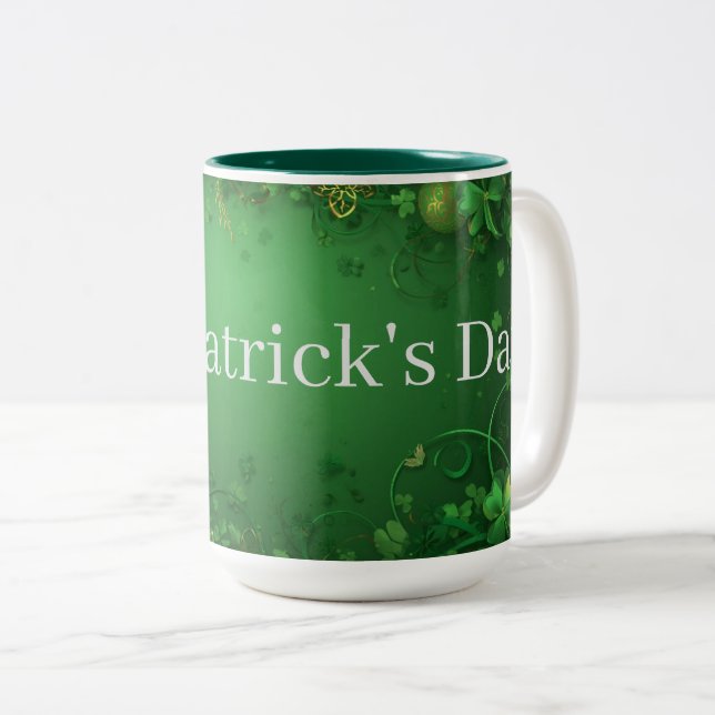 Saint Patrick's Day mug (Front Right)