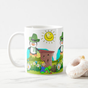 Saint Patrick's Day Mug Penguin