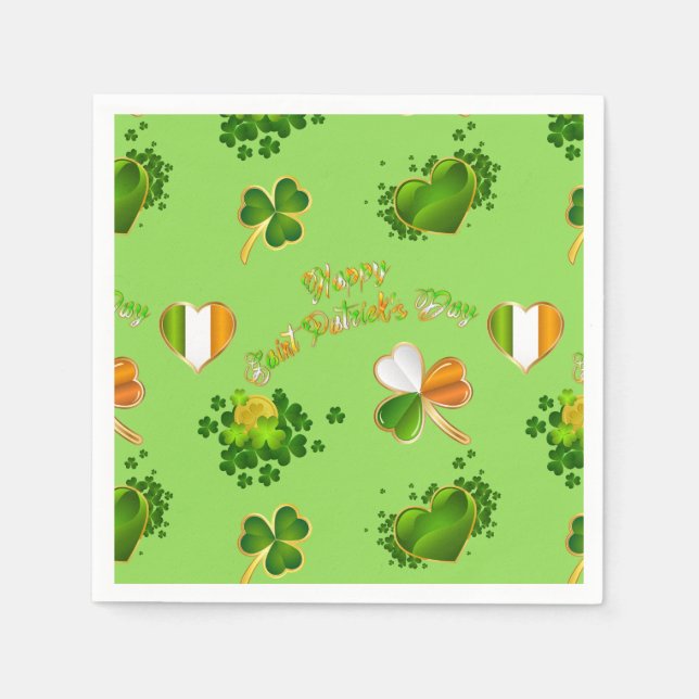 Saint Patrick's Day Napkin (Front)