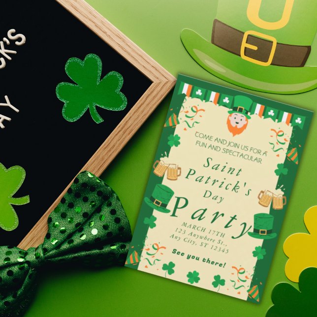 Saint Patrick's Day Party Invitation  (Creator Uploaded)