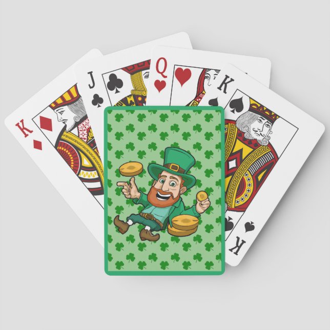 Saint Patrick's day    Playing Cards (Back)
