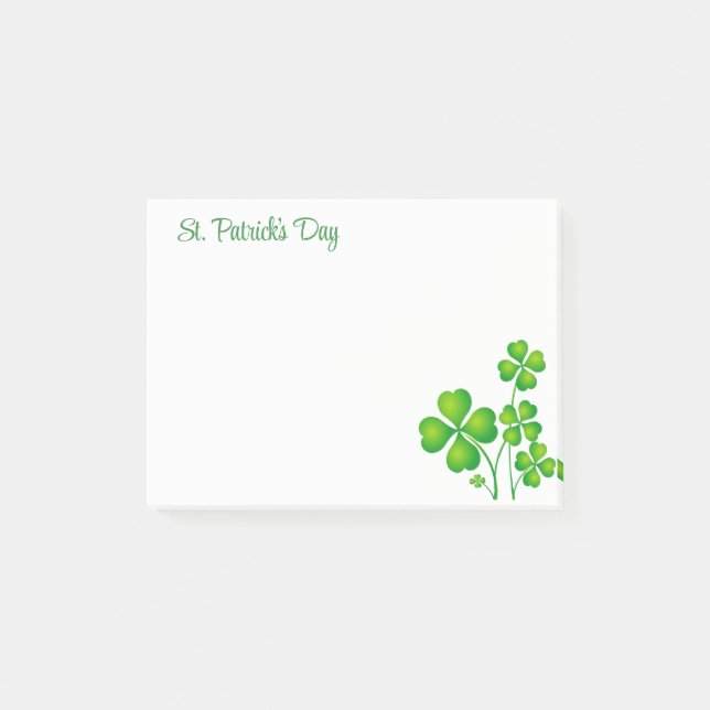 Saint Patrick's Day  Post-it Notes (Front)