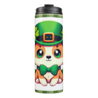 Saint Patricks' Day puppy 