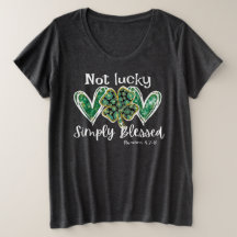 Saint Patricks Day Religious Plus Size Shirt