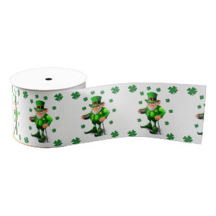 Saint Patrick's Day Ribbon Grosgrain Ribbon