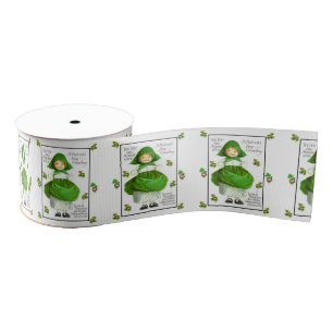 Saint Patrick's Day Ribbon Grosgrain Ribbon